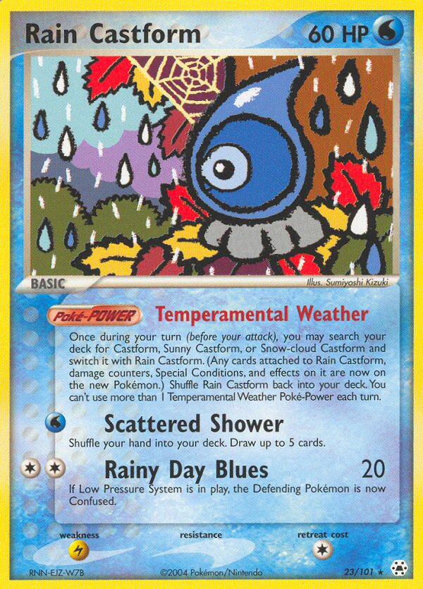 #023 Rain Castform