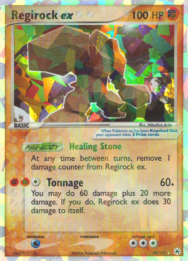 #098 Regirock ex