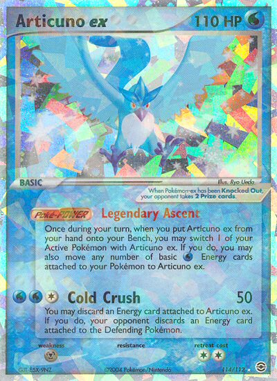 #114 Articuno ex