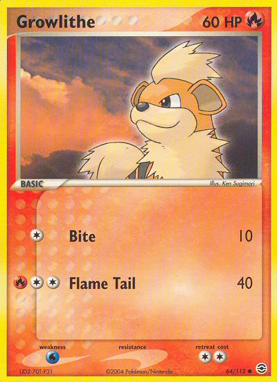 #064 Growlithe
