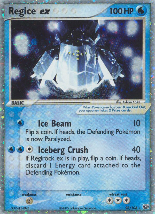 #098 Regice ex