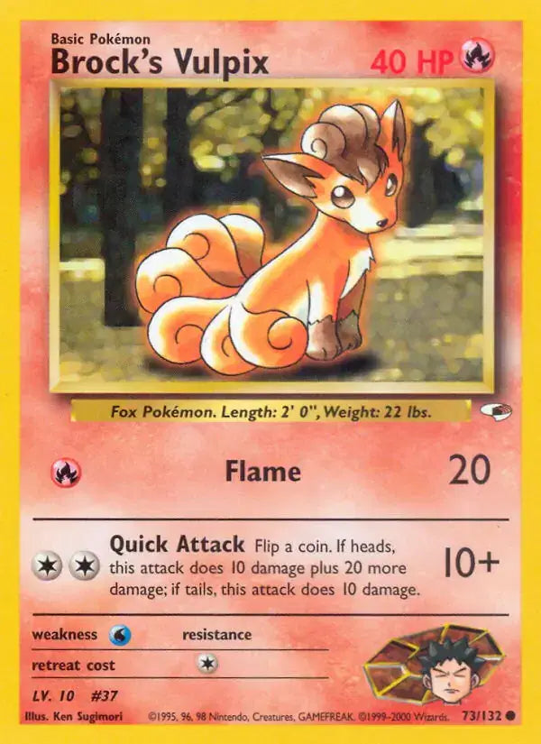 #073 Brock's Vulpix