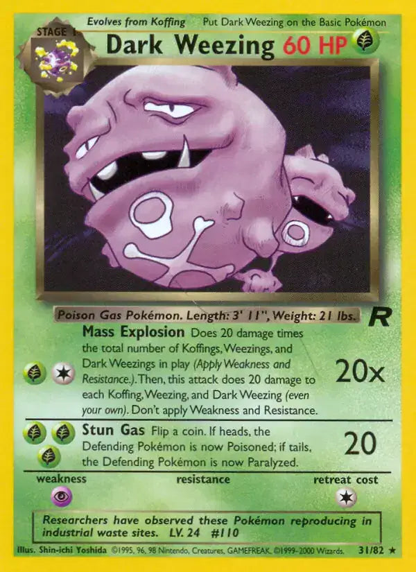 #031 Dark Weezing