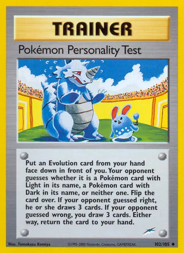 #102 Pokemon Personality Test