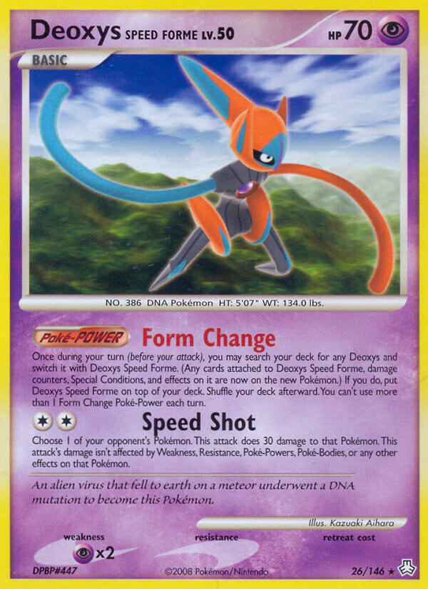 #026 Deoxys Speed Forme
