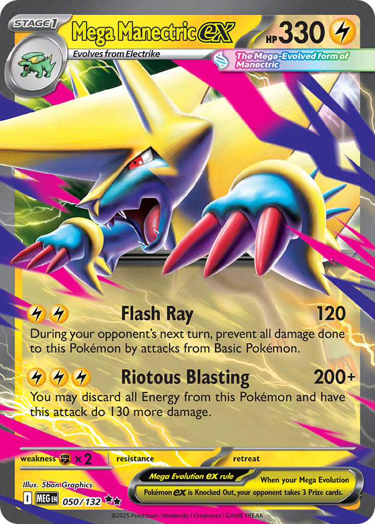 #050 Mega Manectric EX