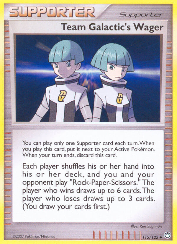 #115 Team Galactic's Wager