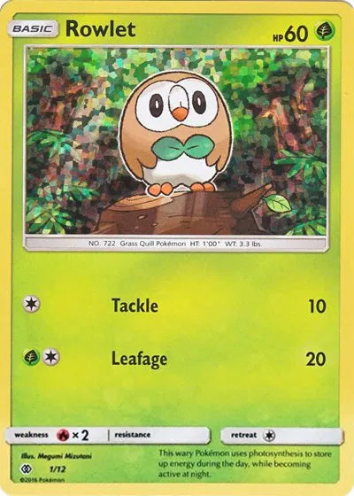 #001 Rowlet