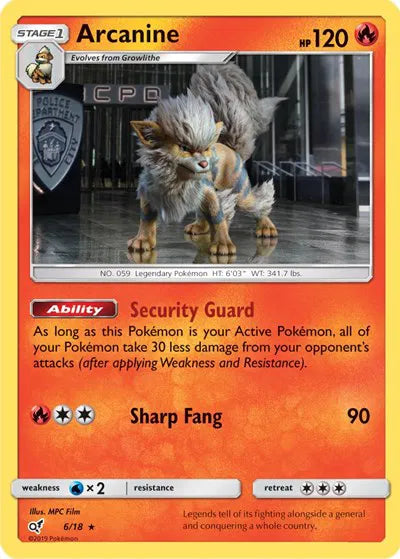 #006 Arcanine