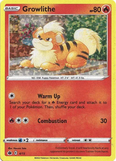 #004 Growlithe