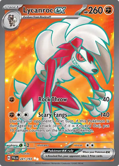 #241 Lycanroc EX