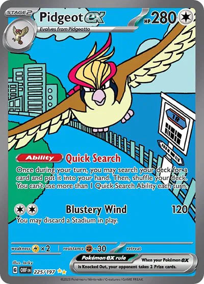 #225 Pidgeot EX