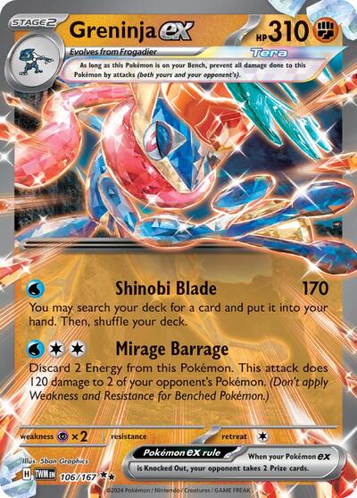 #106 Greninja EX