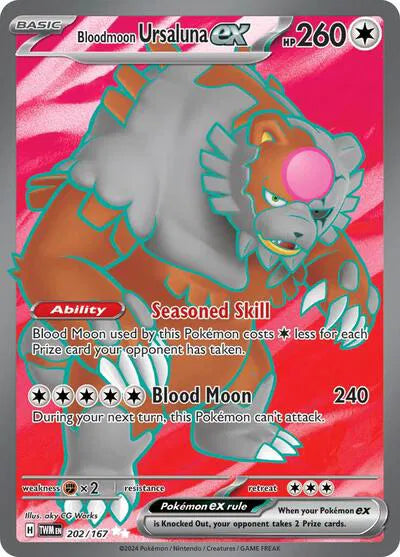 #202 Bloodmoon Ursaluna EX