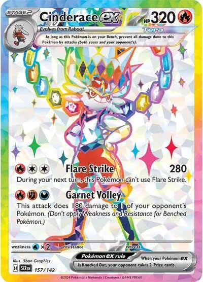 #157 Cinderace EX