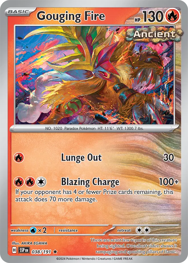 #038 Gouging Fire