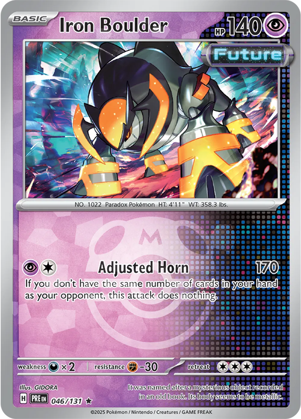 #046 Iron Boulder