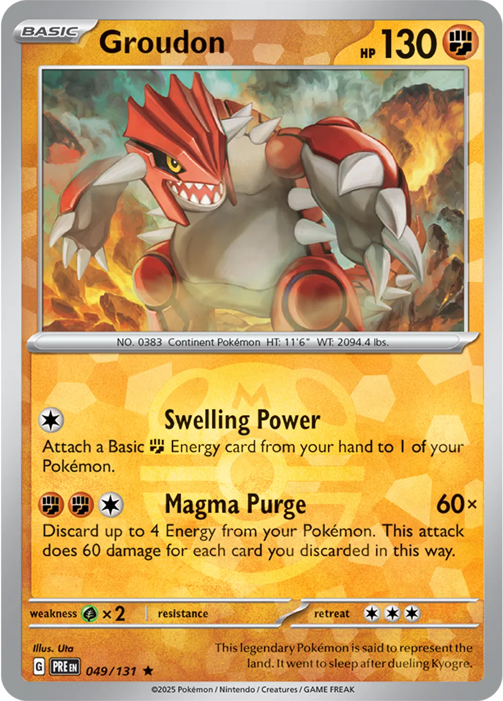#049 Groudon