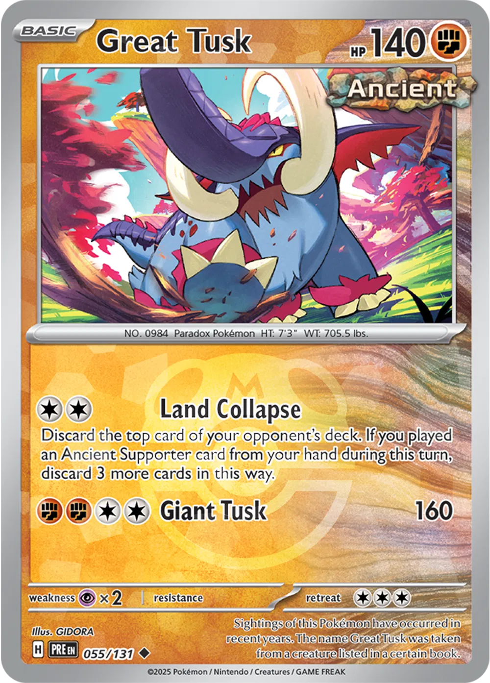 #055 Great Tusk