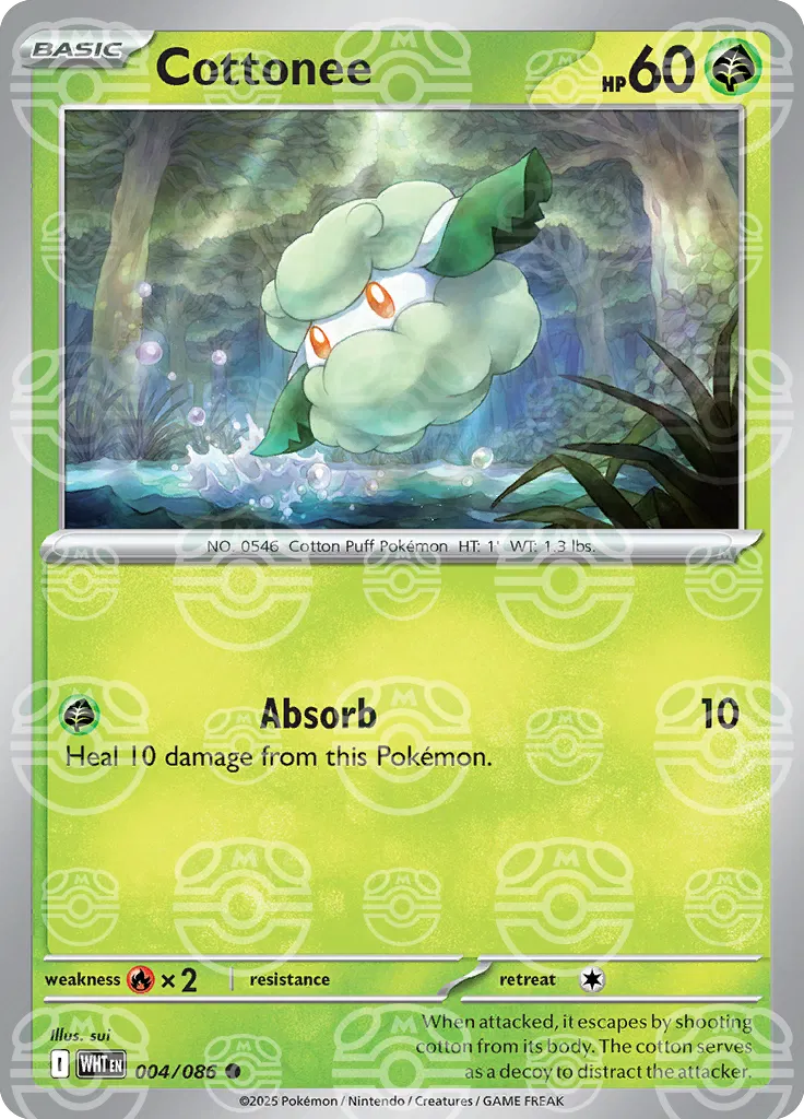 #004 Cottonee