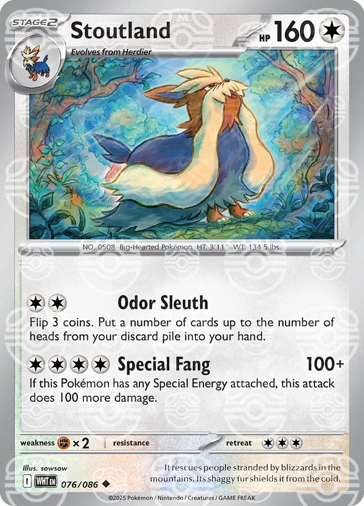 #076 Stoutland