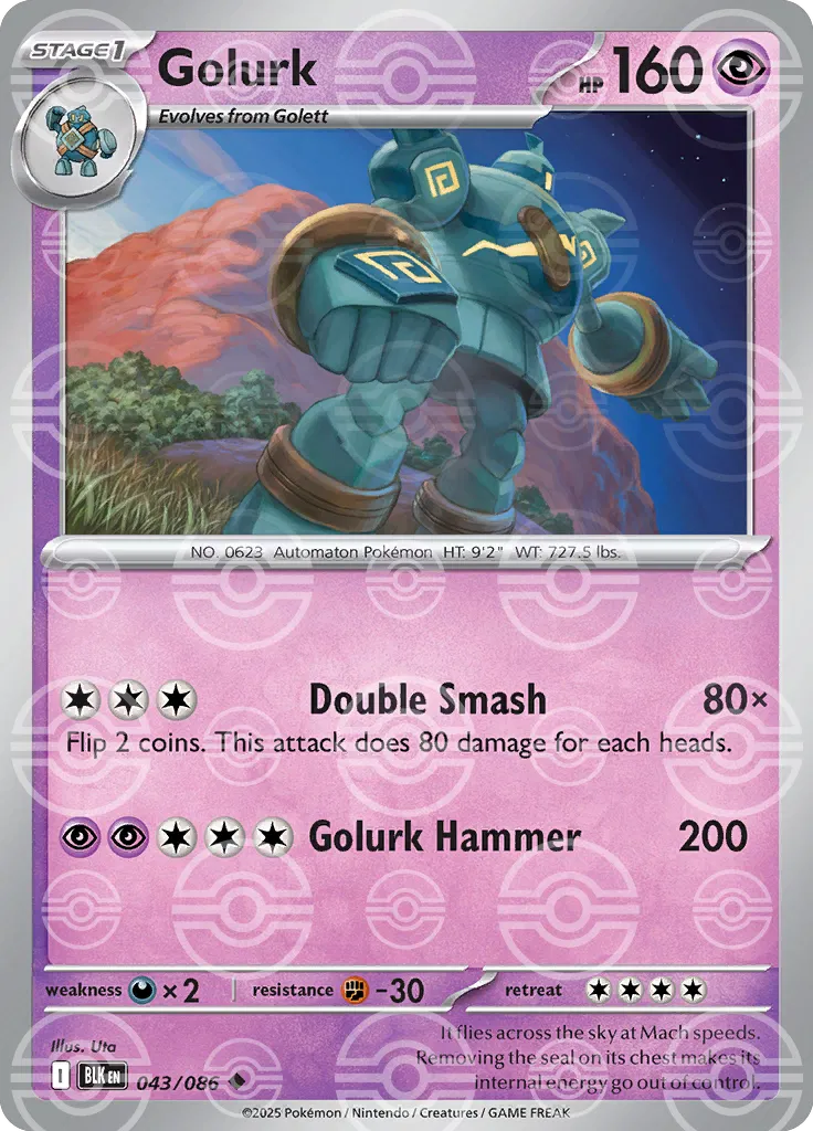 #043 Golurk