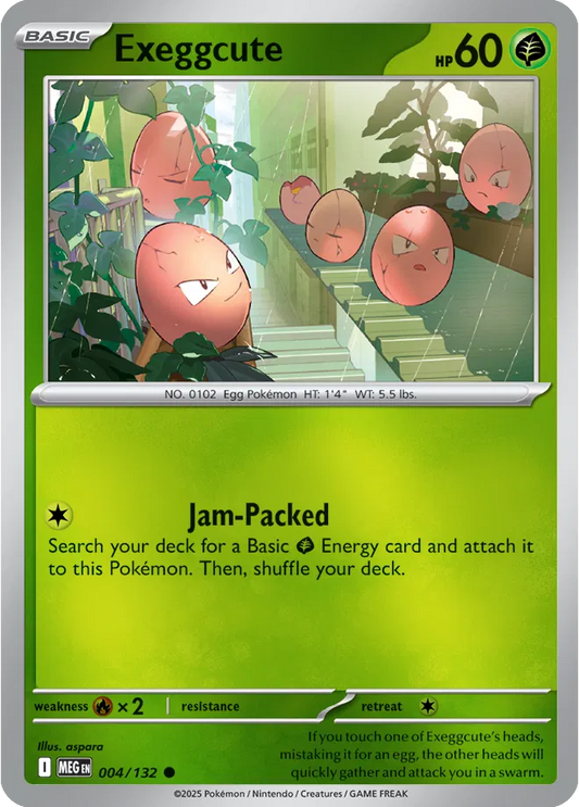 #004 Exeggcute