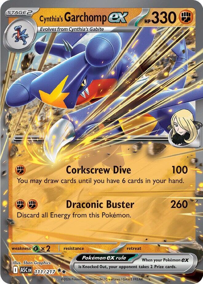 #111 Cynthia's Garchomp EX