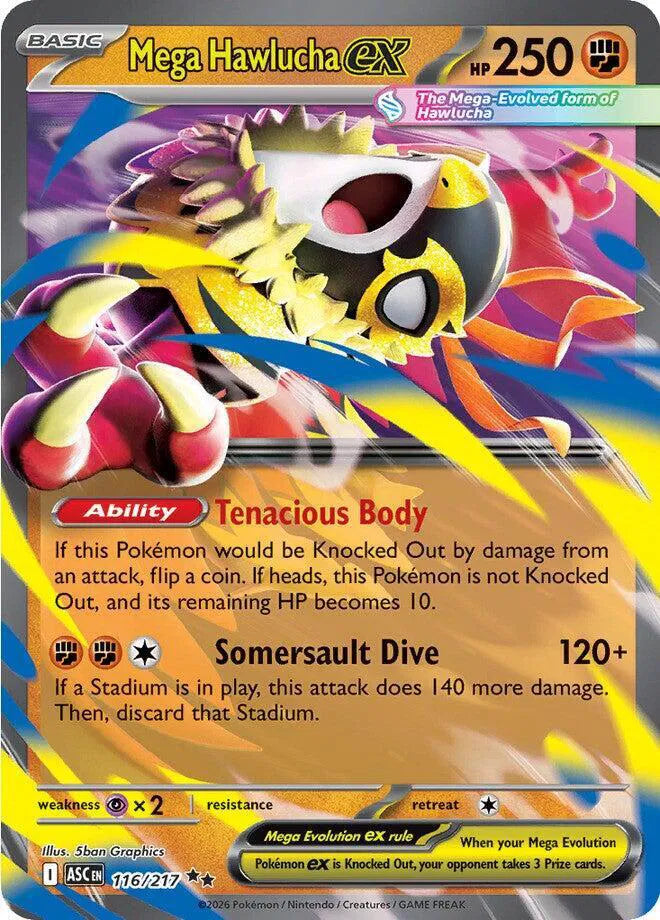 #116 Mega Hawlucha EX