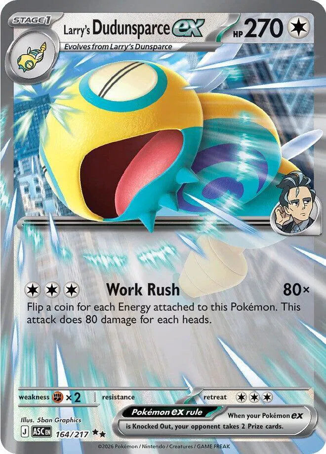 #164 Larry's Dundunsparce EX