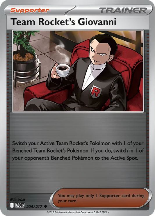 #204 Team Rocket's Giovanni