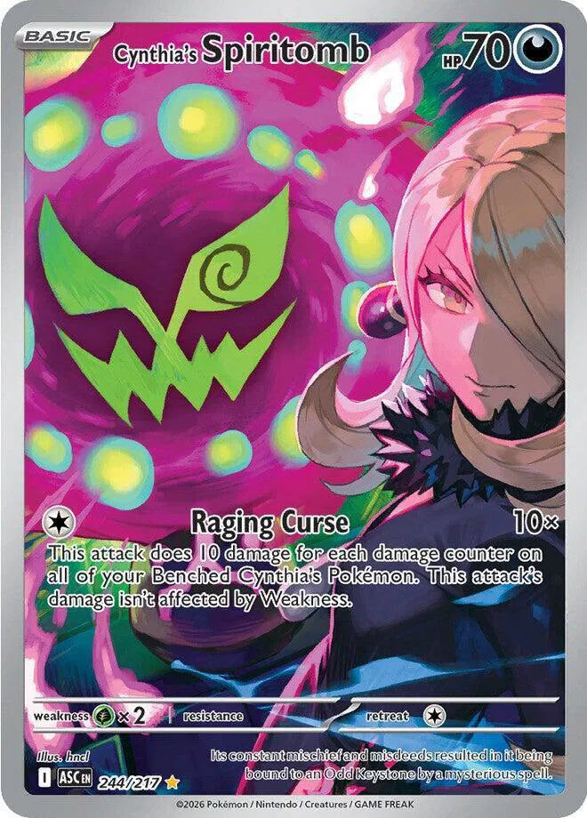 #244 Cynthia's Spiritomb