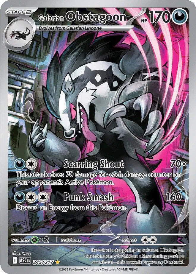 #245 Galarian Obstagoon
