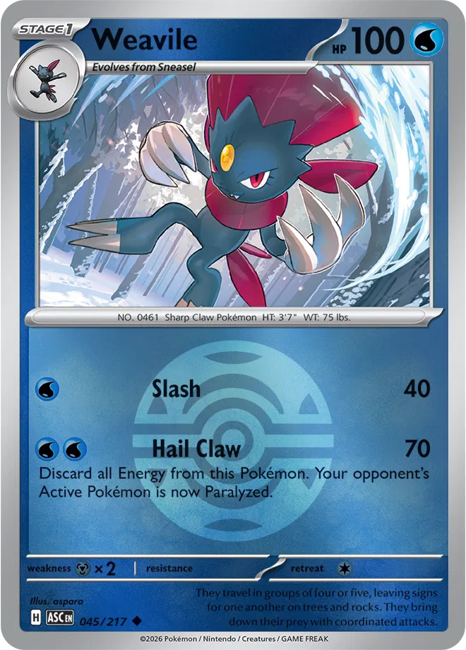 #045 Weavile