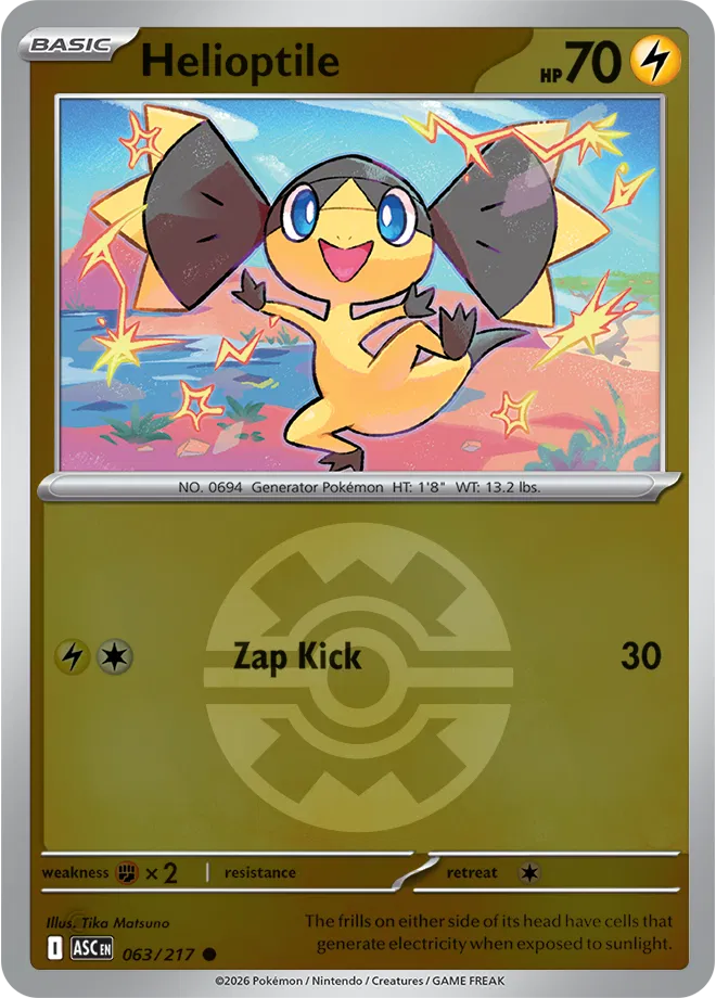 #063 Helioptile