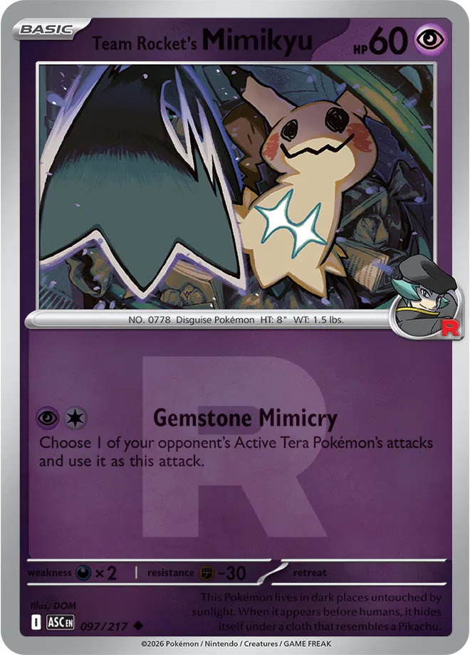 #097 Team Rocket's Mimikyu