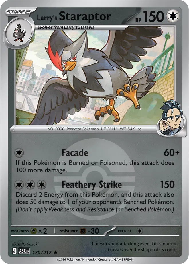 #170 Larry's Staraptor