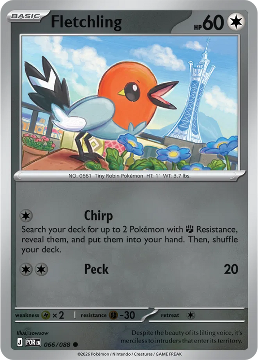#066 Fletchling