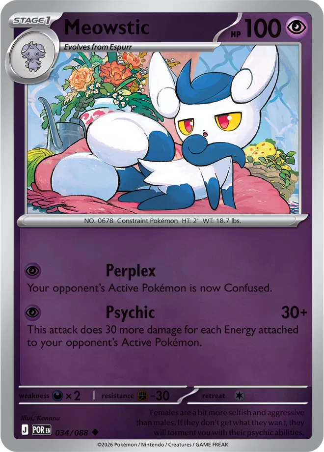 #034 Meowstic