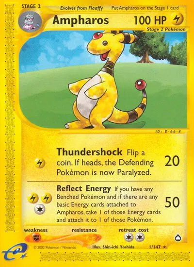 #001 Ampharos