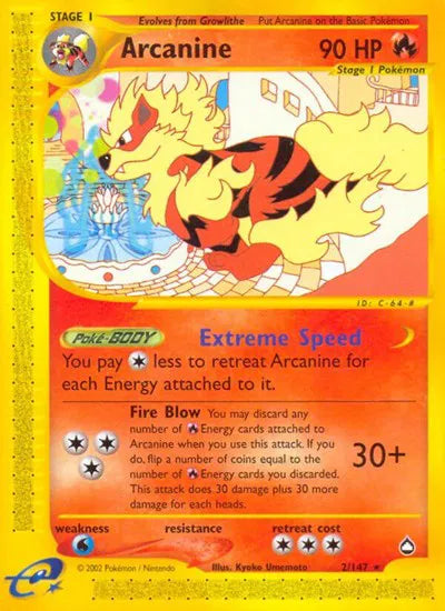 #002 Arcanine