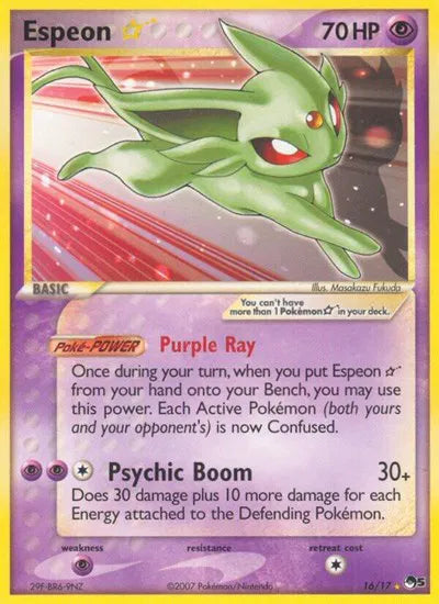 Espeon - Gold Star