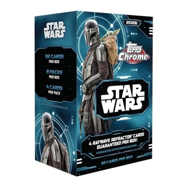Topps Chrome - Starwars 2026 vaule Box