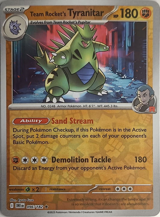#096 Team Rocket's Tyranitar