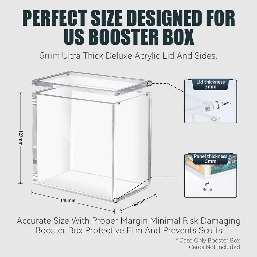 Acrylic - Booster Box - Pokémon