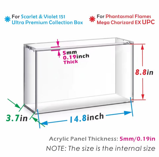 Charizard UPC acrylic