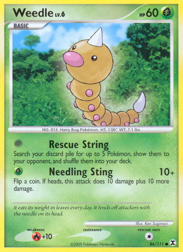 #086 Weedle