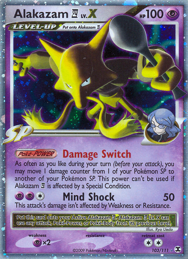 #103 Alakazam E4 Lv.X