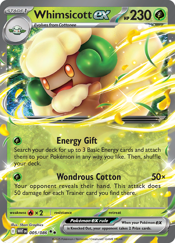 #005 Whimsicott EX