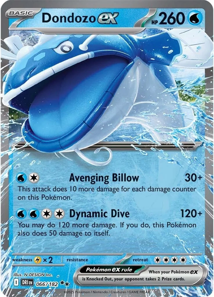 #066 Dondozo EX